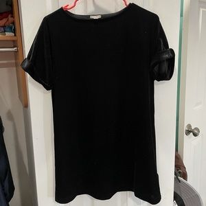 Urban Outfitters Velvet T-shirt Mini Dress